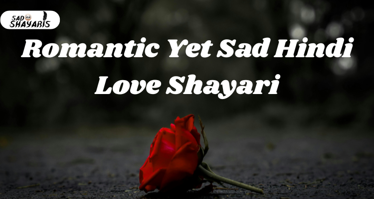 Sad Love Shayari in Hindi 