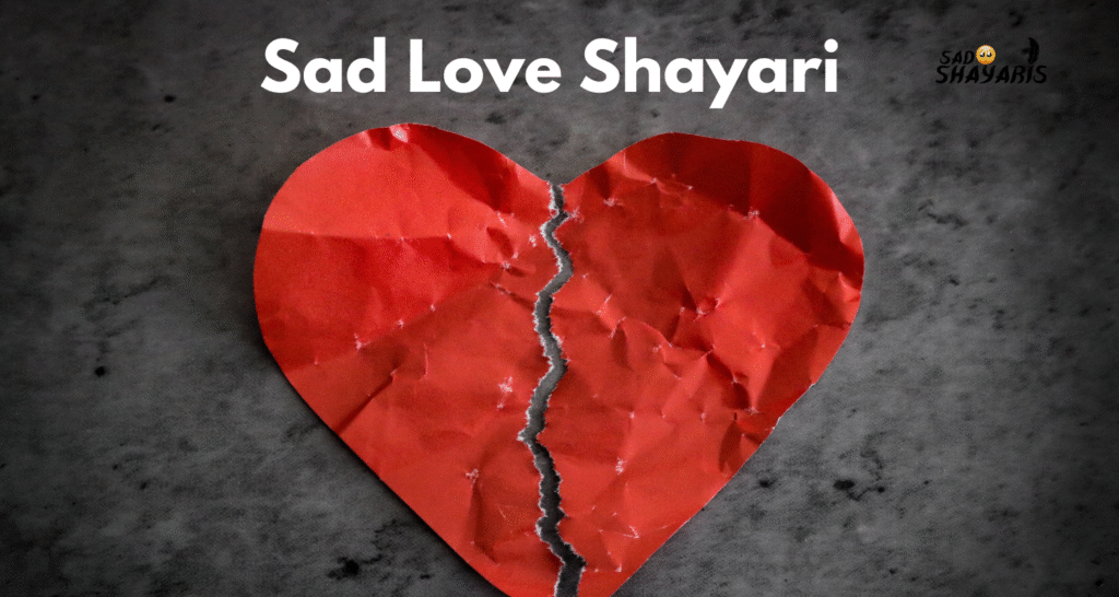 Sad Love Shayari 