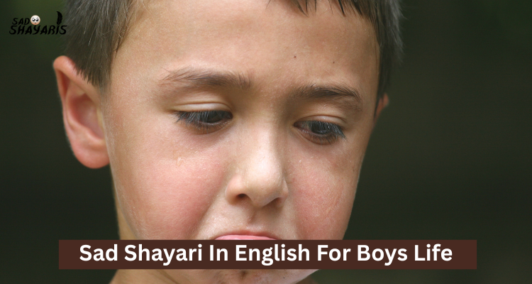 Sad Shayari In English For Boys Life