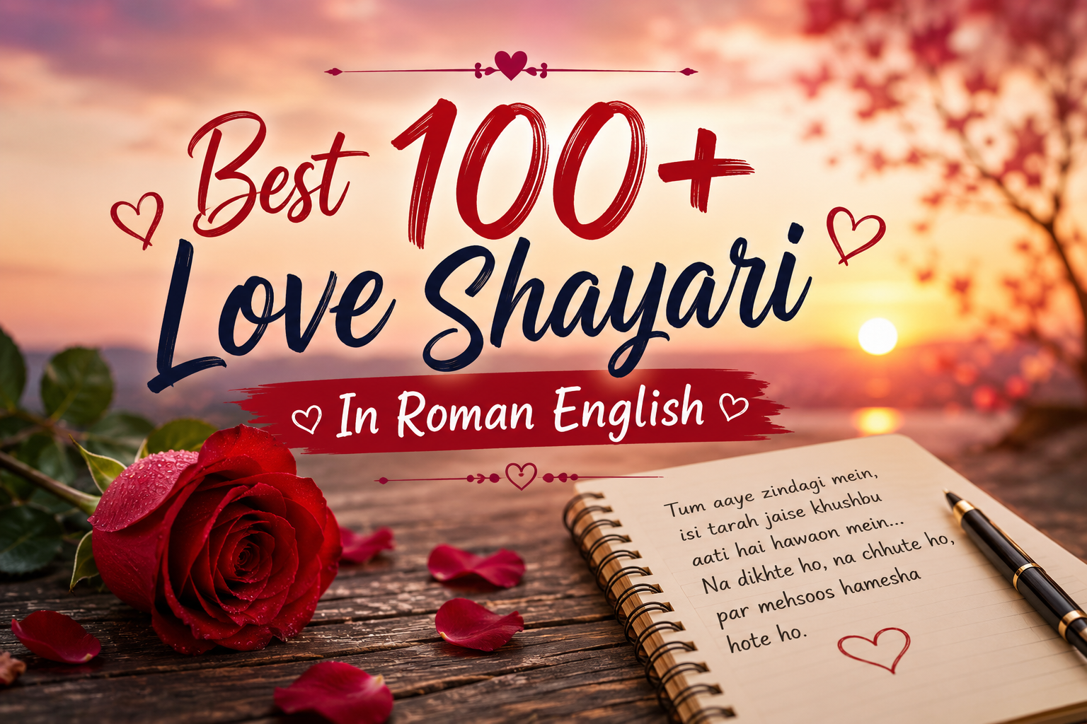Best 100+ Love Shayari In Roman English